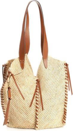 Isabel Marant Tampa Raffia Bag - female - Isabel Marant - Shopping Bags - Beige - ONE SIZE - Bags