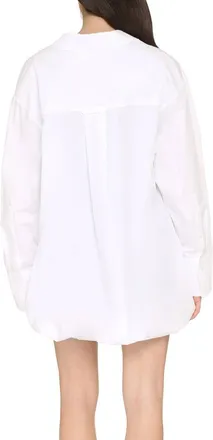 Valentino Womens White Cotton Casual Dress