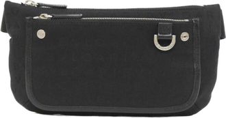 VBC Casa Black Canvas Fanny Pack (Pre-Owned)