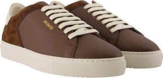 Axel Arigato Mens Clean 90 Split Sneaker Brown Calfskin