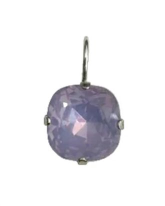 Mariana Womens Romance Earrings In Purple / Silver