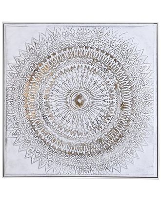 StyleCraft Makenna Soft Tapestry Ii Handpainted Framed Decor Wall Art