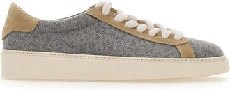 Eleventy Knit Sneakers - Heren - Sneakers - Grijs - 44 EU - Wol - Schoenen