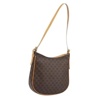Celine Pre-owned Shoulder Bags, female, Brown, Size: ONE SIZE Pre-owned Vintage Shoulder Bag