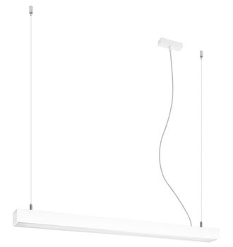 Thoro L&aacute;mpara de techo blanco aluminio 3000k alt. 150 cm