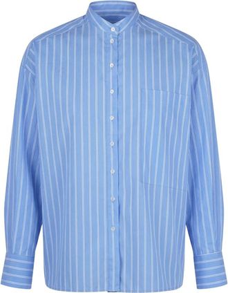 ottod'Ame Camicia in Cotone - - Blouses & Shirts - Donna - Blu - S