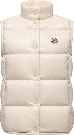 Moncler Moncler Badia Down Vest, Women, White, Size: 00