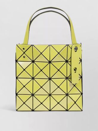 Bao Bao Issey Miyake tote bag geometric pattern dual handles