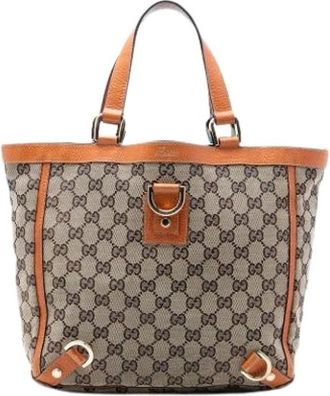 Gucci Borsa Tote Pre-owned Vintage - - Pre-owned - Donna - Beige - ONE SIZE