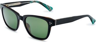 Etnia Barcelona Humphrey Polarized BK Mens Sunglasses Black Size 52