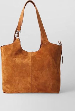 Coccinelle suede shoulder bag