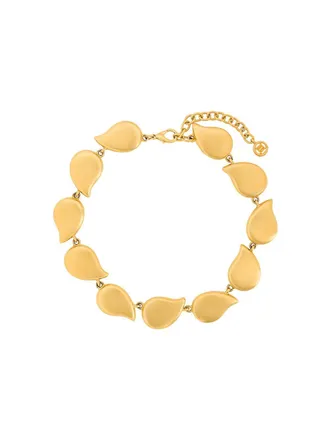 Givenchy 1990s teardrop necklace - women - Metal - One Size - Gold