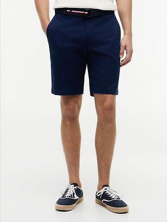 Tommy Hilfiger Denton Straight Fit Belted Chino Shorts