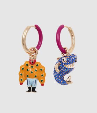 Essentiel Boucles dOreilles Kode Rose Or