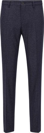 HUGO BOSS Herenbroek Boss H-Genius in donkerblauw