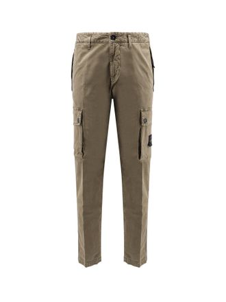 Stone Island Organic Cotton Trousers