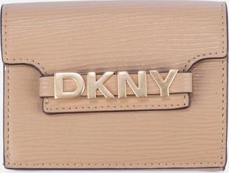 DKNY Mens Avril Tri-Fold Wallet - Brown - Size: ONE size