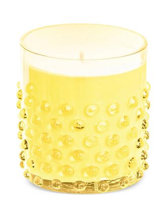 Klimchi Hobnail pi&ntilde;a colada candle (180g) - unisex - glass/Water - One Size - Yellow