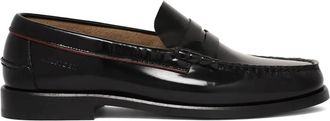 Tommy Hilfiger leather loafers - Black
