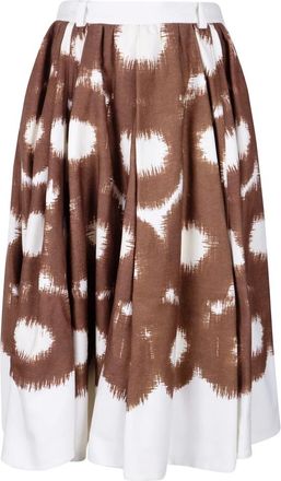Prada Rokken, Dames, Veelkleurig, S, Midi Rok