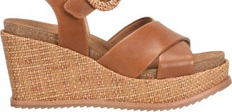 S&ouml;fft Womens Dorathy Wedge Sandals In Dark Brown