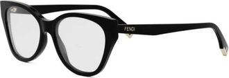 Fendi unisex, Accessoires, Zwart, Maat: 54 MM