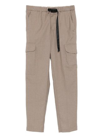 White Sand cargo belted trousers - Brown