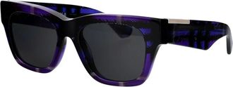Burberry Zonnebril - Dames - Zonnebrillen - Paars - 52 MM - Accessoires