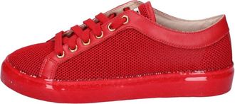 Stokton Sneaker Tessuto - Dames - Sneakers - Rood - 36 EU - Leer - Schoenen