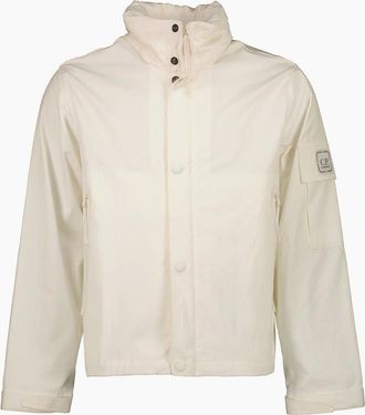 C.P. Company Mens Metropolis HyST Hooded Jacket - White - Size: 40/Regular