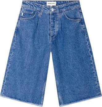 Fab By Fabienne Chapot Lucy Wide Jorts - Dames - Denim shorts - Blauw - W26 - Katoen - Korte Broeken