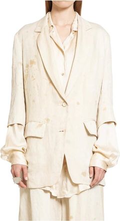 Uma Wang Mujer, Chaquetas, Beige, Talla: M