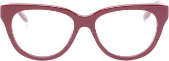 Balenciaga Bril met cat-eye montuur - Rood