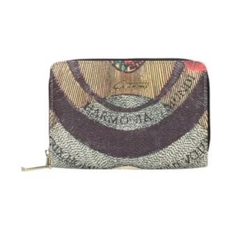 Gattinoni Accessoires, Dames, Veelkleurig, ONE Size, Zwarte Portemonnees en Kaarthouders