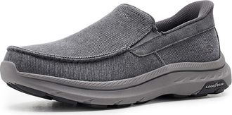 Skechers Pollard - Reed Mens Shoes Charcoal : 10.5 D - Medium, Canvas/Synthetic/Textile
