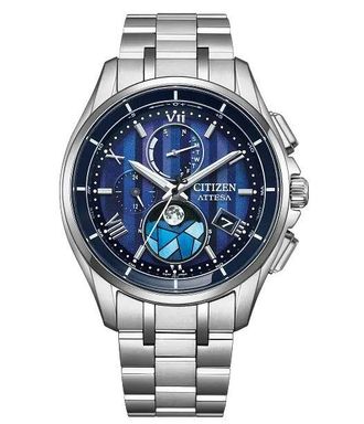 Citizen Attesa Perpetual Blue Dial Mens Watch BY1000-51L