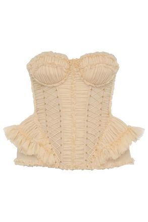 Zimmermann Rebellion frayed top - Neutrals