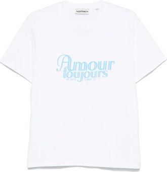 Carne Bollente graphic-print t-shirt - unisex - Organic Cotton - M - White