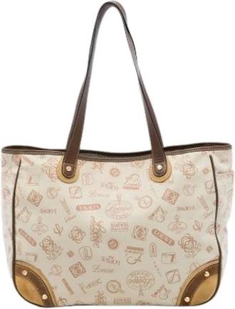 Loewe Bolso Tote Pre-owned 160th Anniversary - Pre-owned - Mujer - Beige - ONE SIZE