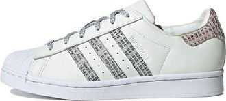 adidas (WMNS) adidas Superstar Shoes Plaid White GX2180