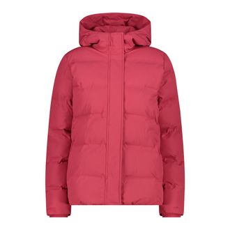 F.lli Campagnolo Steppjacke CMP WOMAN JACKET FIX HOOD, Damen, Gr. 34, rot (cherry), Obermaterial: 100% Polyester. Futter: 100% Polyester. Wattierung: 100% Polyester, J