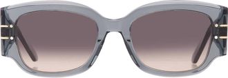 Dior DIORSIGNATURE S13I Roviex Gradient Square Ladies Sunglasses CD40188I 93K 52