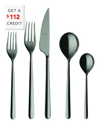 Mepra 20Pc Flatware Set With $112 Credit