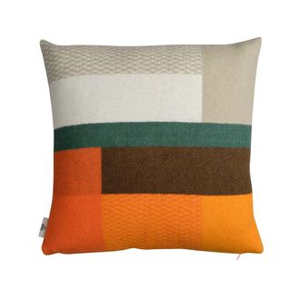 Roros Tweed Mikkel Kissen 50 x 50 cm, orange