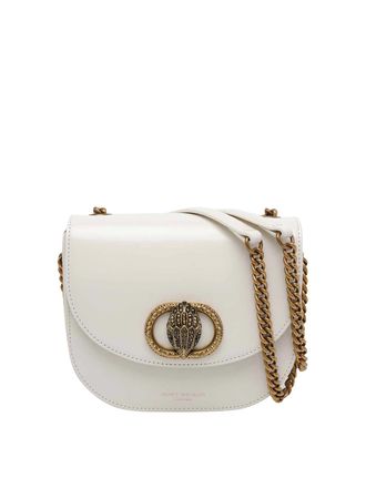 Kurt Geiger White Chelsea Crossbody Bag