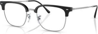 Ray-Ban 51mm Square optical glasses in Black at Nordstrom