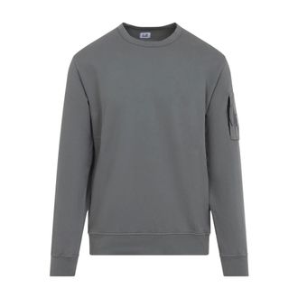 C.P. Company C.P. Company, Sweatshirts, male, Gray, S, Classic Grey Sweatshirt Aw25