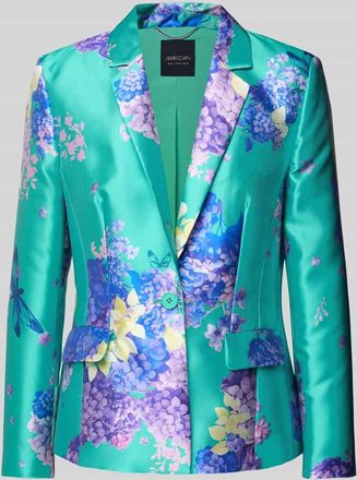 Marc Cain Blazer mit Seiden-Anteil in Smaragd, Gr&ouml;&szlig;e 38