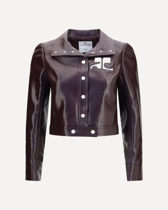 Courr&egrave;ges Giacca in vinile Reedition Woman 38