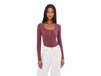 Free People Wide Awake Layering Womens Clothing Crushed Berry : MD-LG (Womens 8-12), Cotton/Elastane/Nylon